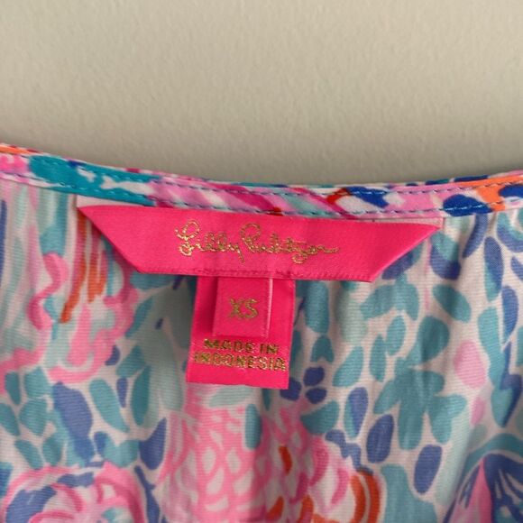 Lilly Pulitzer Treasure Trove Zana Skort Romper - Picture 6 of 9